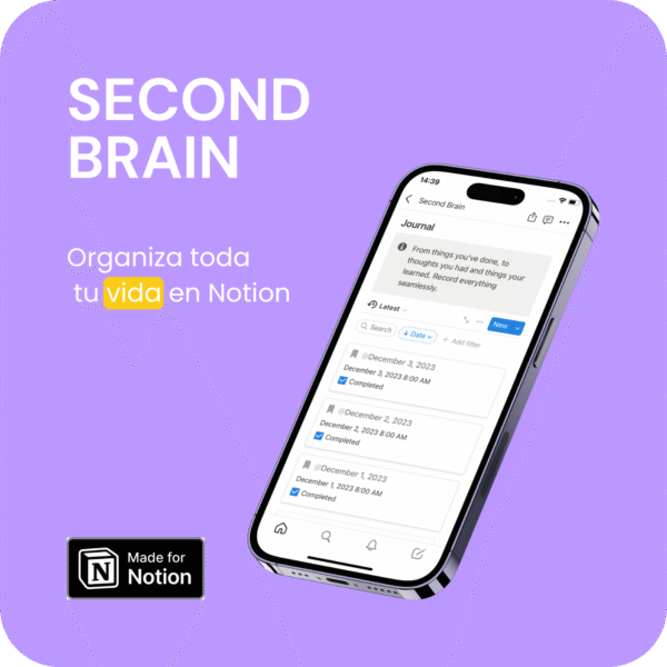 Second Brain Plantilla