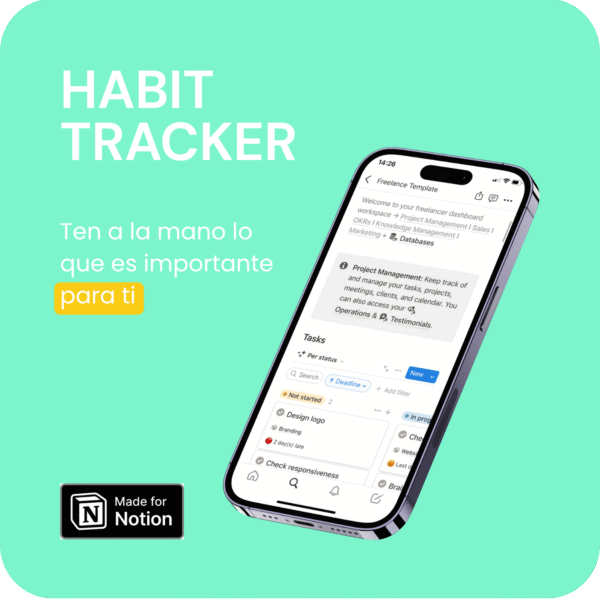 Habit Tracker Plantilla